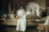 Jean Baptiste Simeon Chardin The Butler's Table painting
